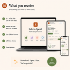 ADHD Budget Planner | Digital Finance Planner | Expense Tracker | Money Tracker | Budget App