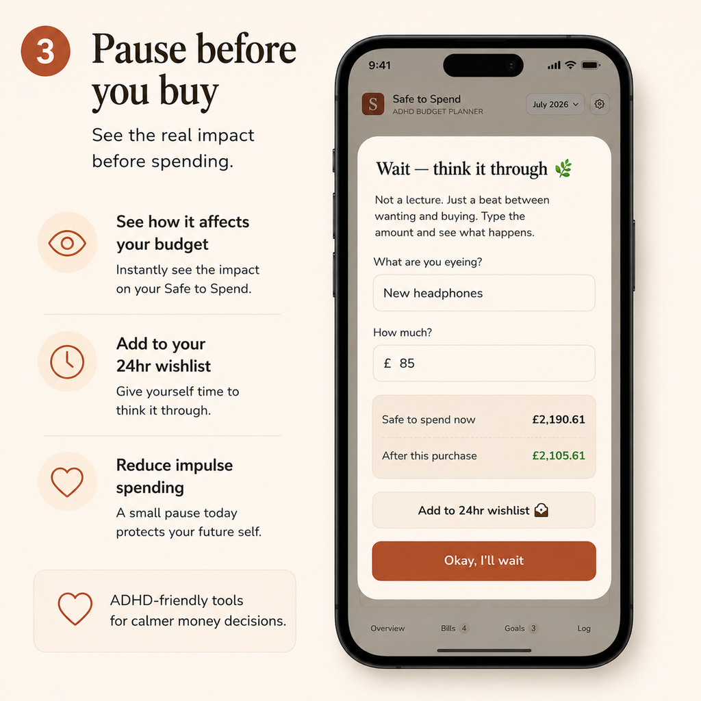 ADHD Budget Planner | Digital Finance Planner | Expense Tracker | Money Tracker | Budget App