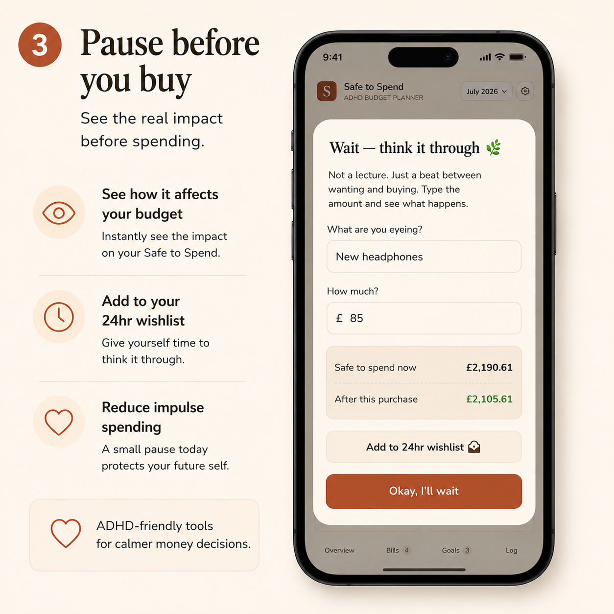 ADHD Budget Planner | Digital Finance Planner | Expense Tracker | Money Tracker | Budget App