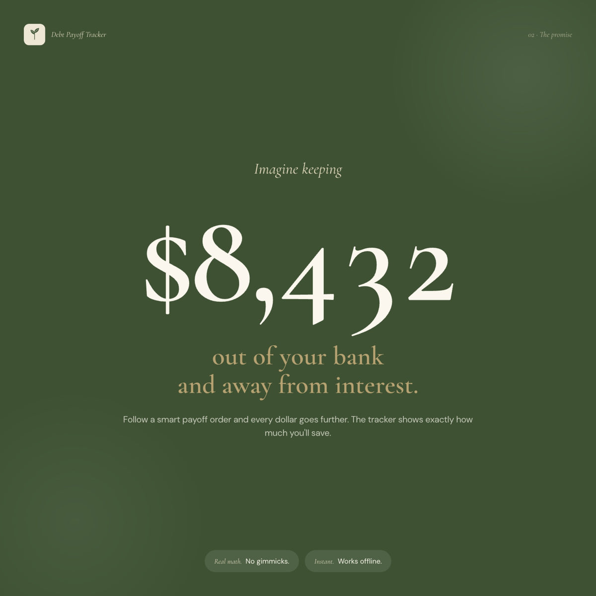 Debt Payoff Tracker Dashboard | Interactive HTML Budget Dashboard, Debt Snowball & Avalanche Planner