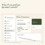 Debt Payoff Tracker Dashboard | Interactive HTML Budget Dashboard, Debt Snowball & Avalanche Planner