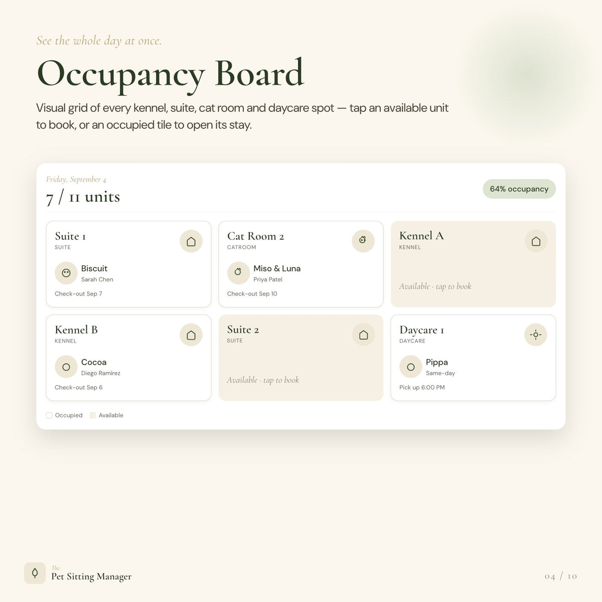 Pet Sitting Business Manager App | Pet Sitter Tracker for Bookings, Pets & Payments
