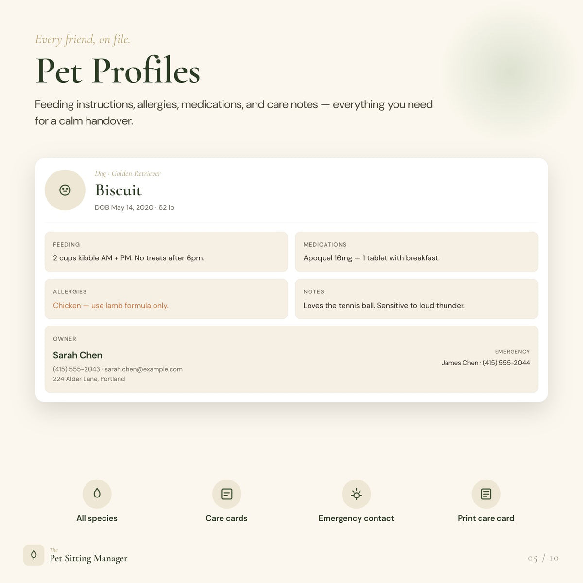 Pet Sitting Business Manager App | Pet Sitter Tracker for Bookings, Pets & Payments